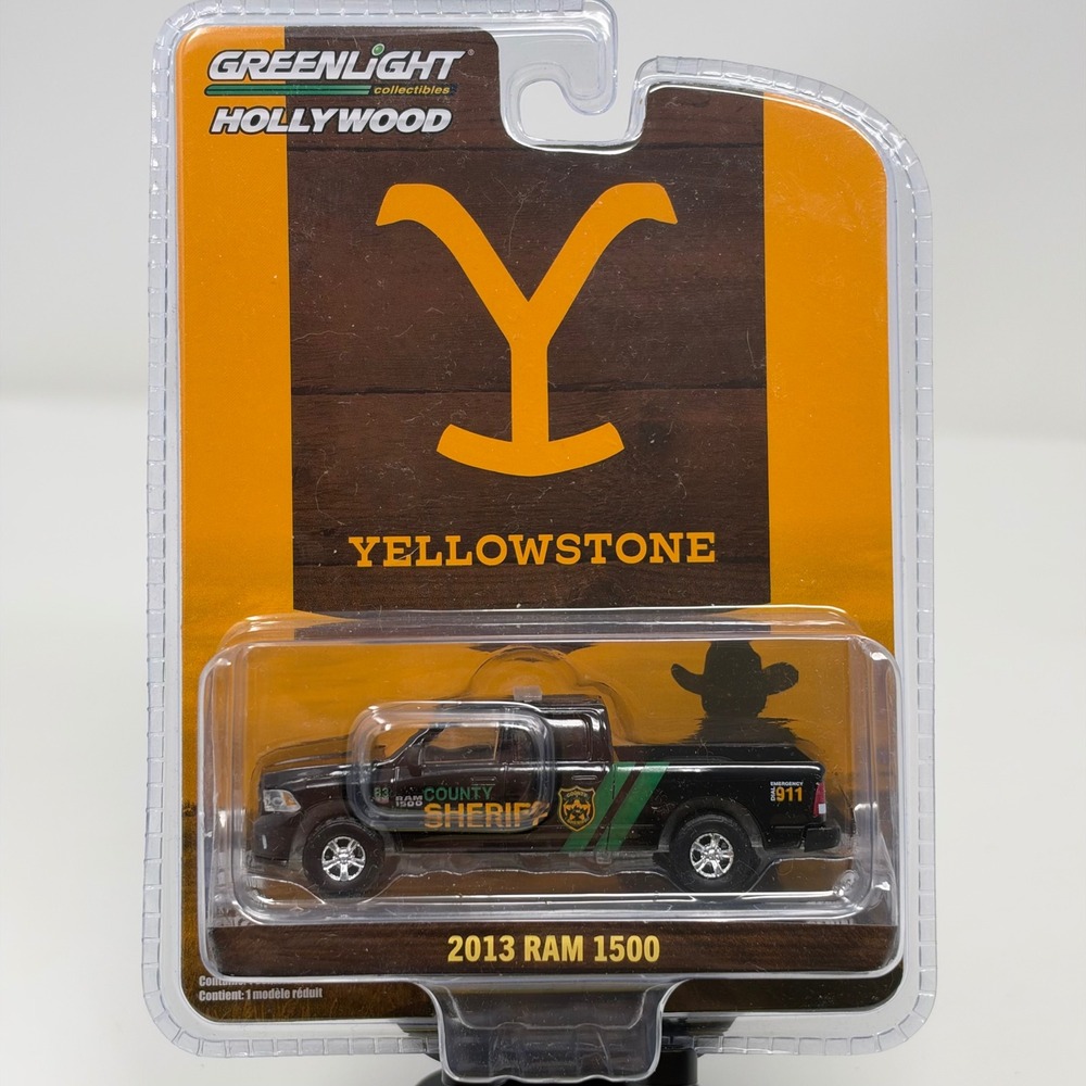 Greenlight Hollywood Yellowstone 2013 Ram 1500 County Sheriff 1:64 Series 42